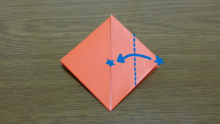 風船の折り方手順7-1